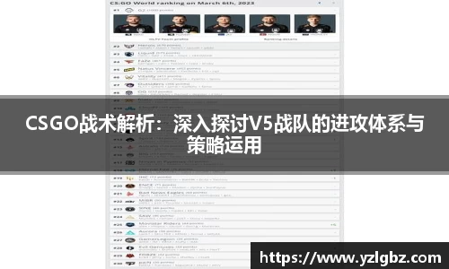 CSGO战术解析：深入探讨V5战队的进攻体系与策略运用